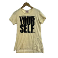 長袖Tシャツ LONDON YOUR SELF (S) S ベージュ