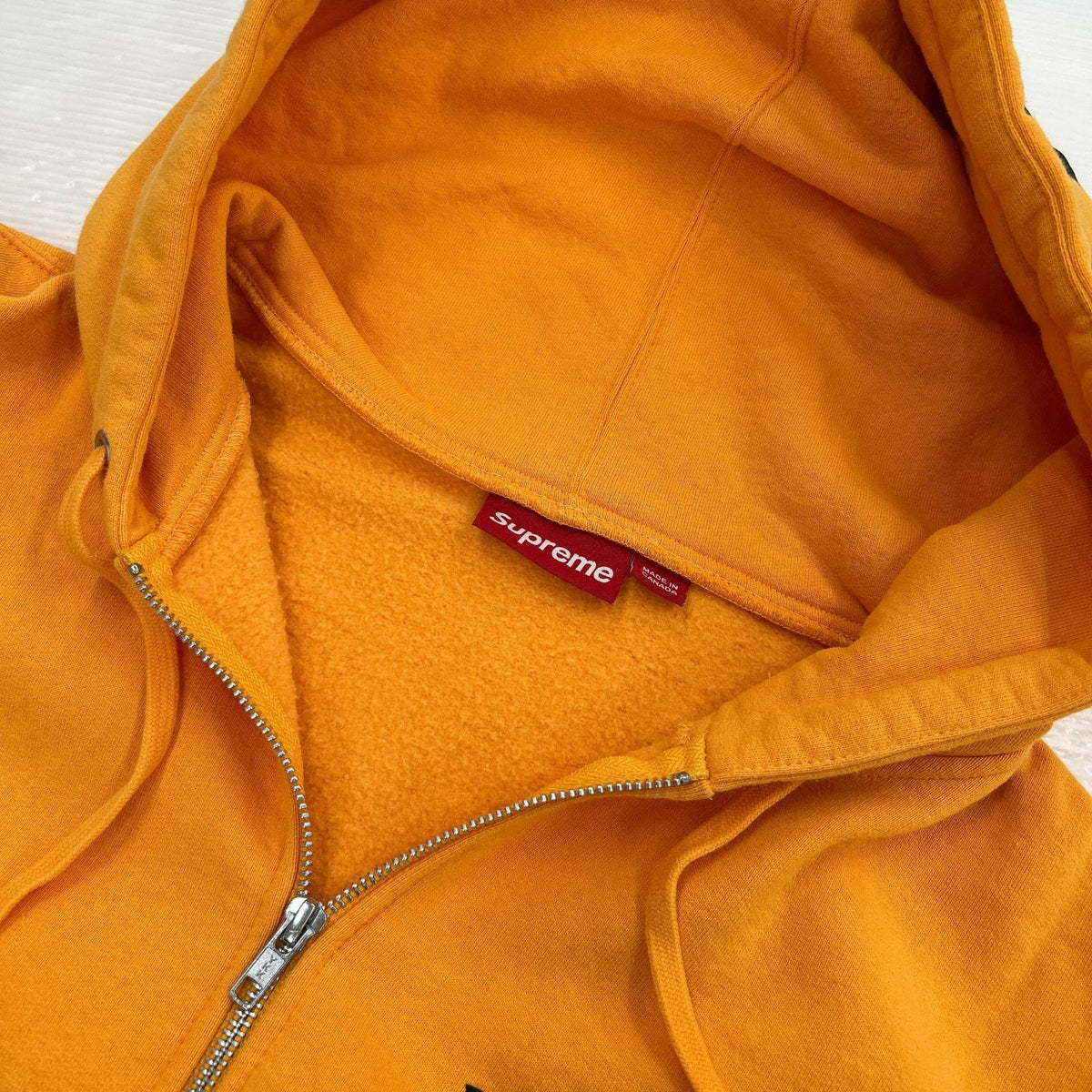 パーカー Supreme×Mister Cartoon 24AW Zip Up Hooded Sweatshirt Yellow M 黄 M