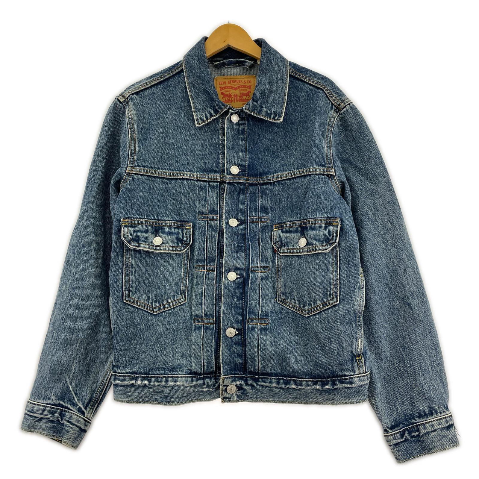 デニムジャケット TYPE Ⅱ デニムトラッカージャケット RELAXED S ブルー