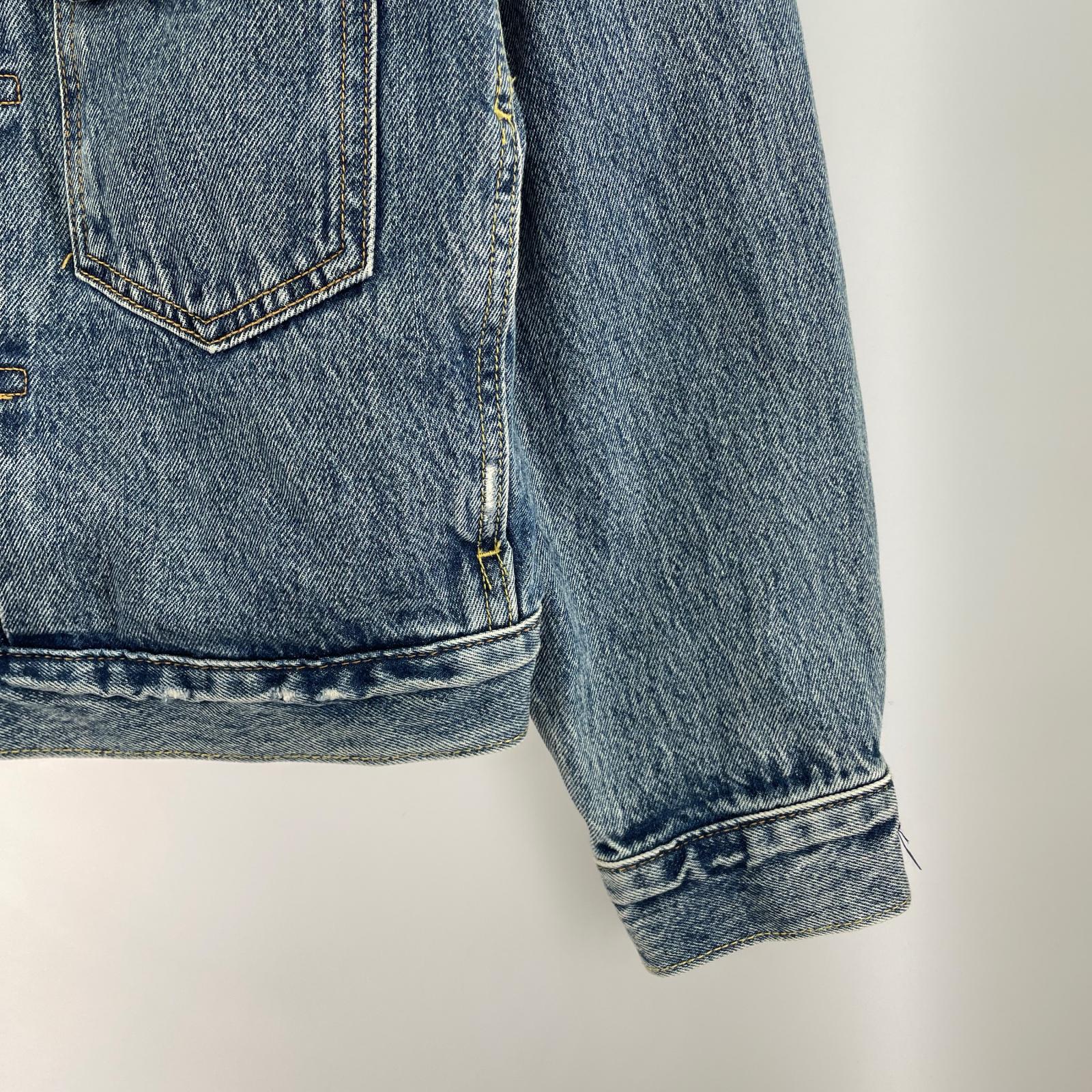 デニムジャケット TYPE Ⅱ デニムトラッカージャケット RELAXED S ブルー