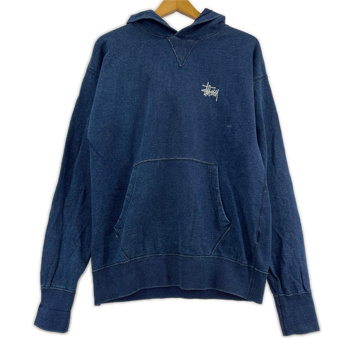 パーカー デニムパーカ S S ブルー