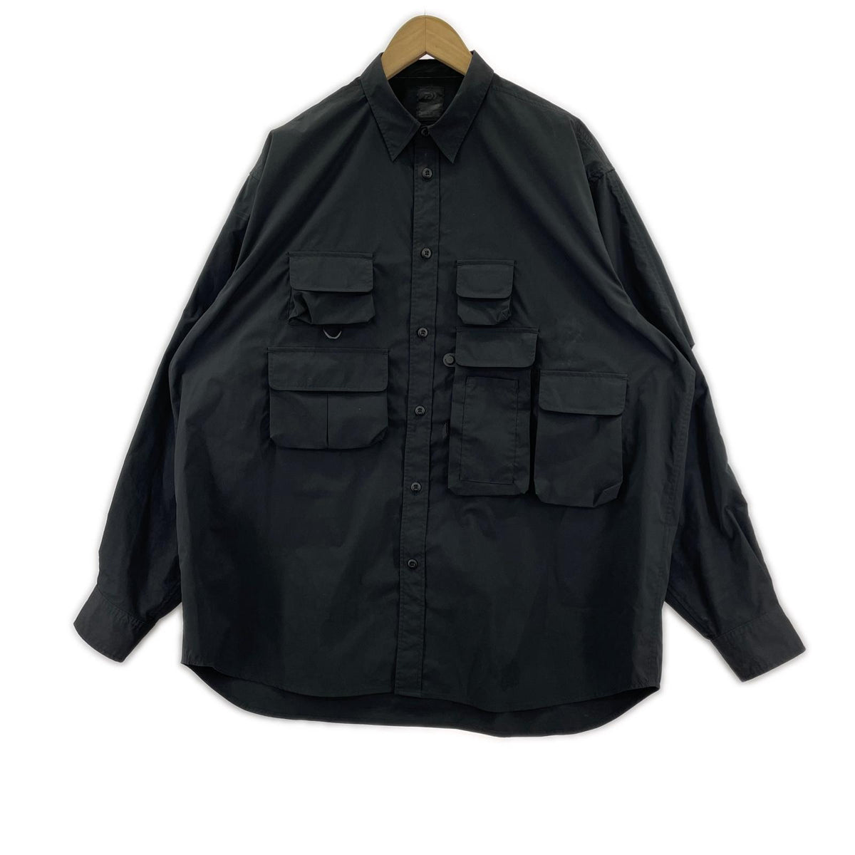 長袖シャツ TECH ANGLERS SHIRTS blk L ブラック