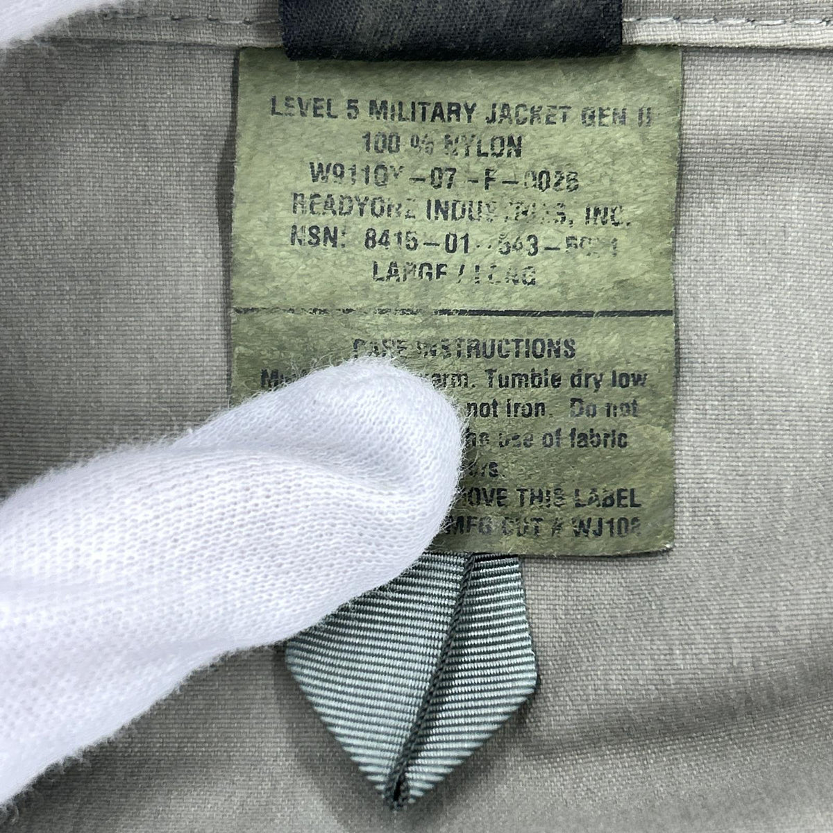 ジャケット MARS LEVEL 5 MILITARY JACKET GENⅡ (L)