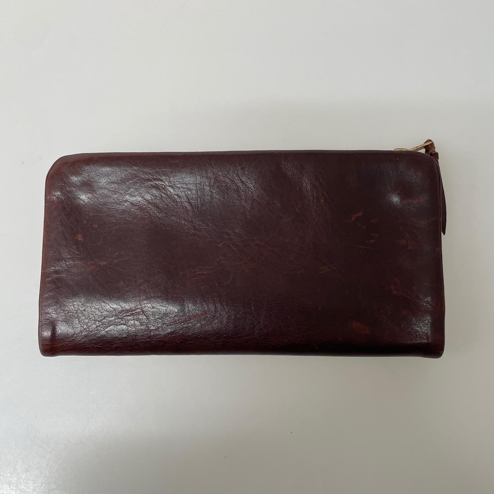 長財布 レザー ブラウン