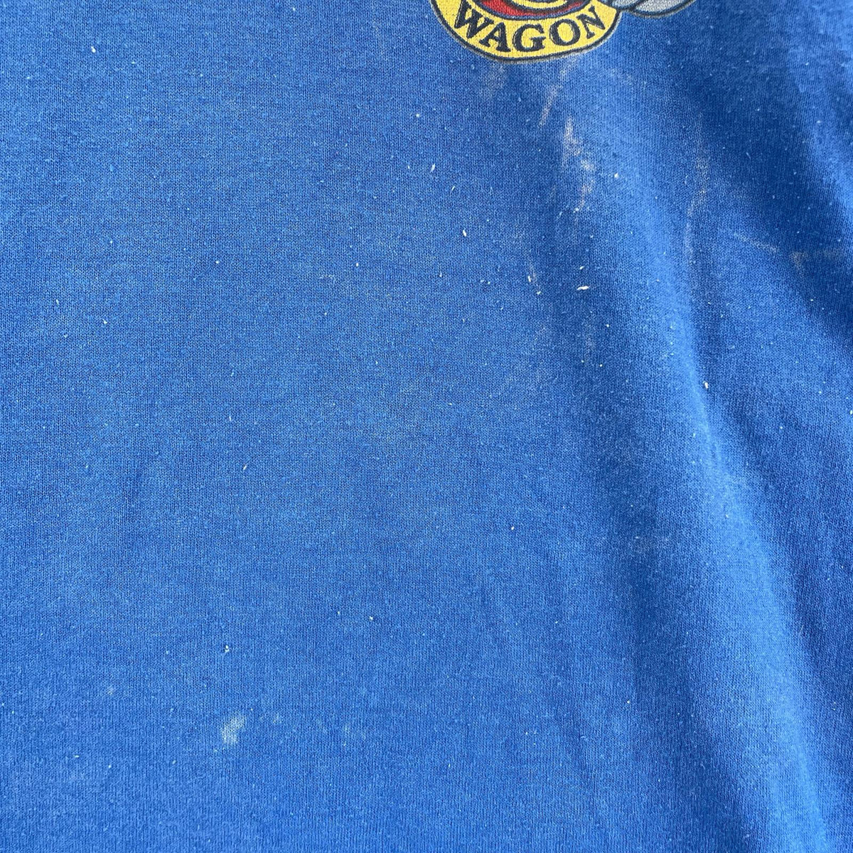 半袖Tシャツ REO Speed WAGON 80s USA製 Vネック Tee S ブルー