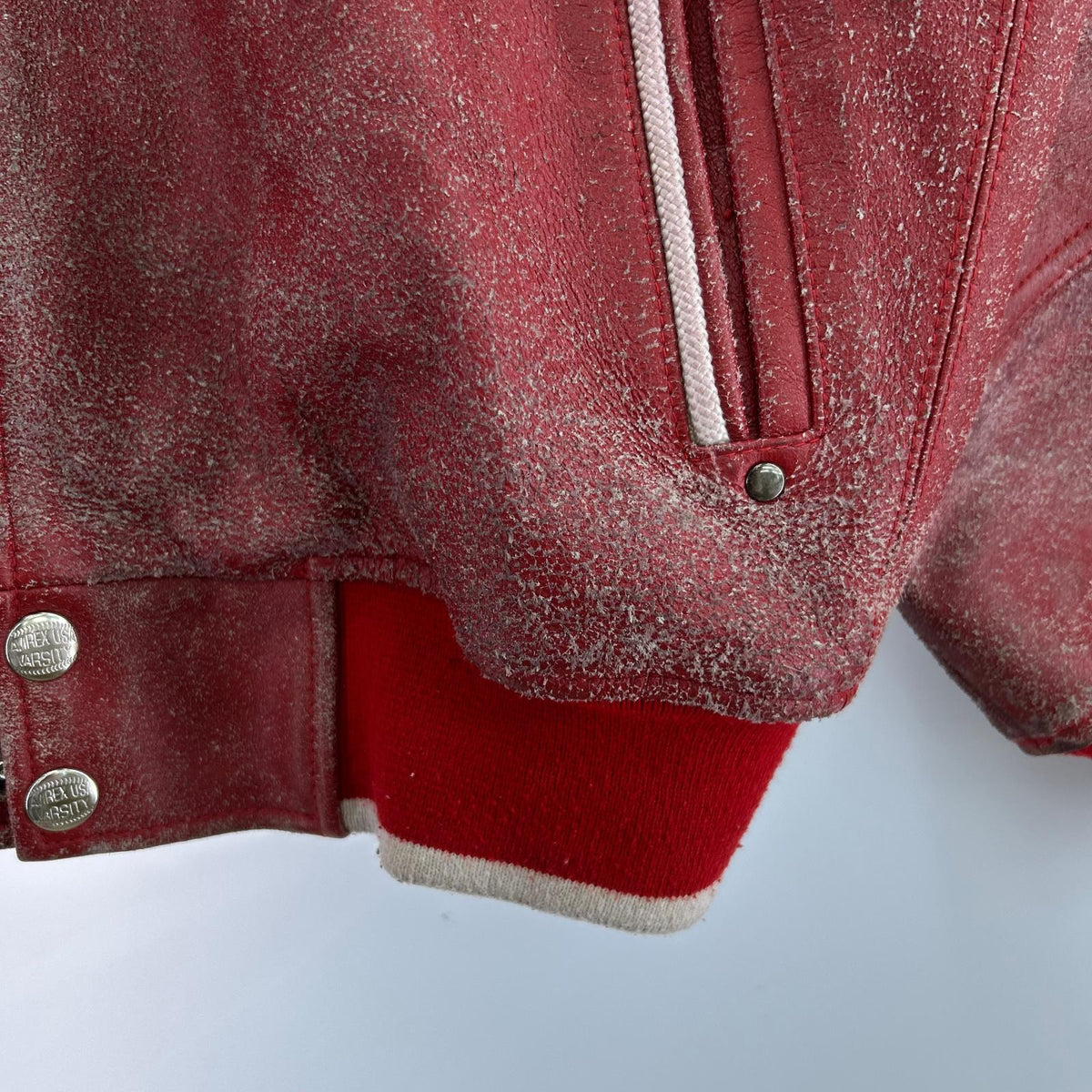 ブルゾン 1976 LIMITED EDITION VERSITY JACKET レッド