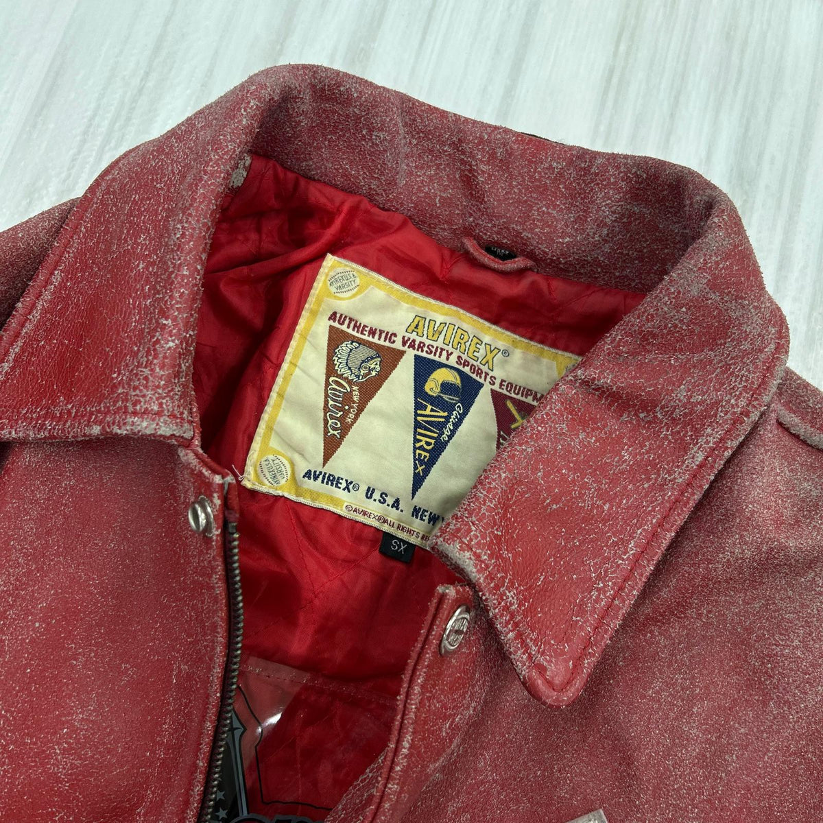 ブルゾン 1976 LIMITED EDITION VERSITY JACKET レッド