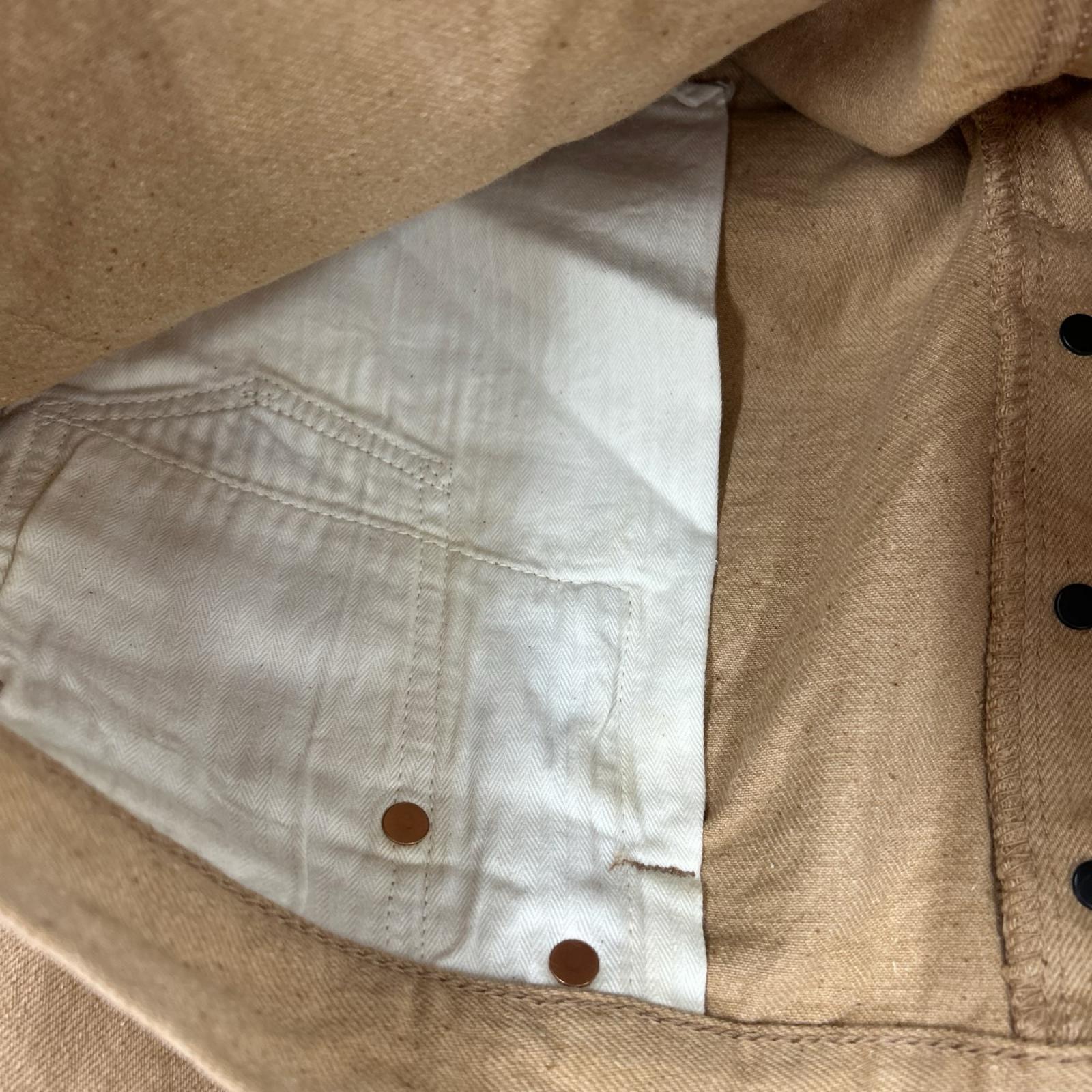 パンツ FOX FIBRE ベージュ 15オンス (W35) 36 ベージュ