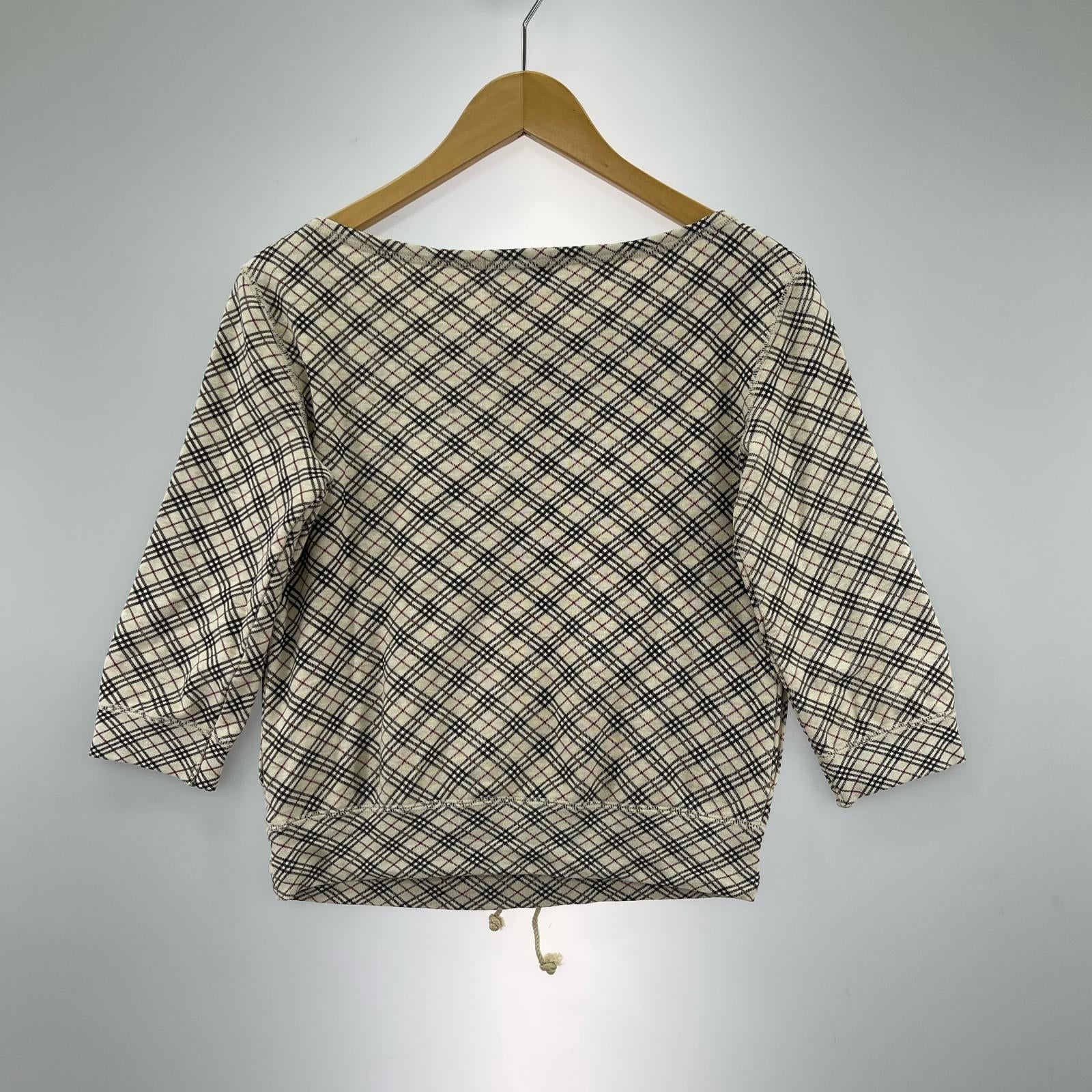長袖Tシャツ ノバチェック 38