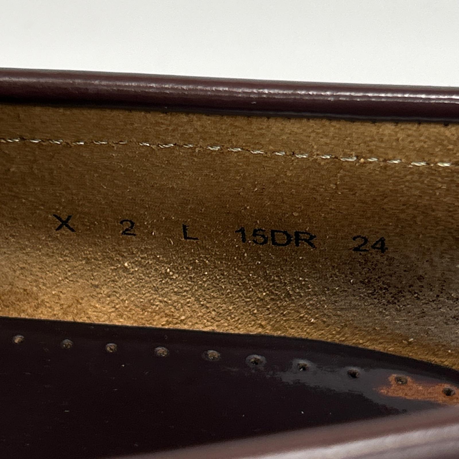 シューズ コブラヴァンプ 茶 レザー 24.0cm 24cm (US6 UK5 1/2 EU38) ブラウン