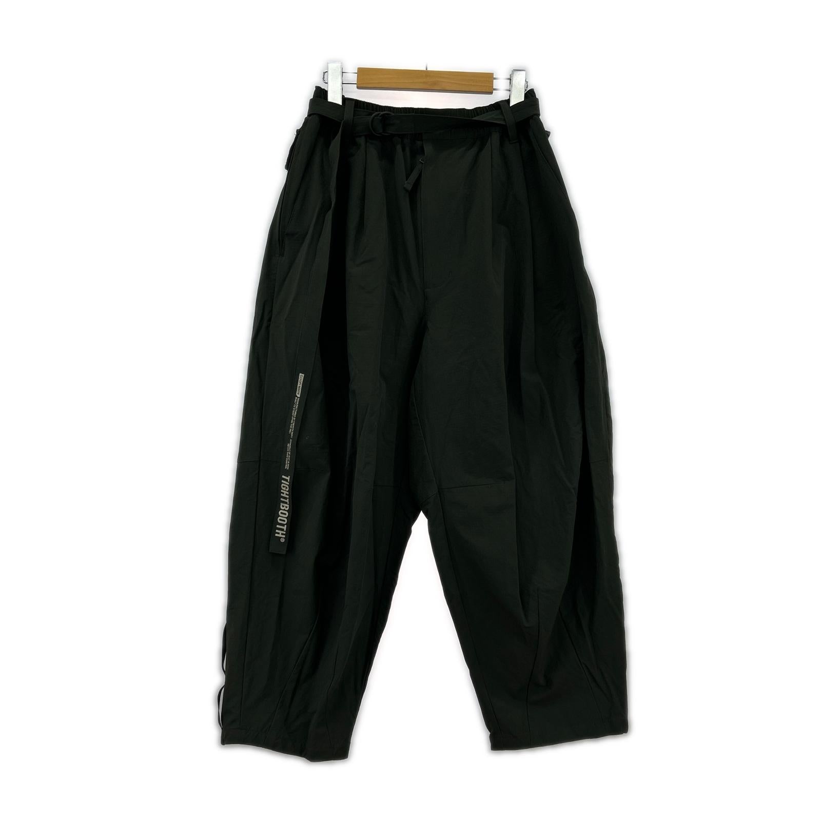 パンツ ×GOOPiMADE Strap Baggy Slacks 1 緑 グリーン