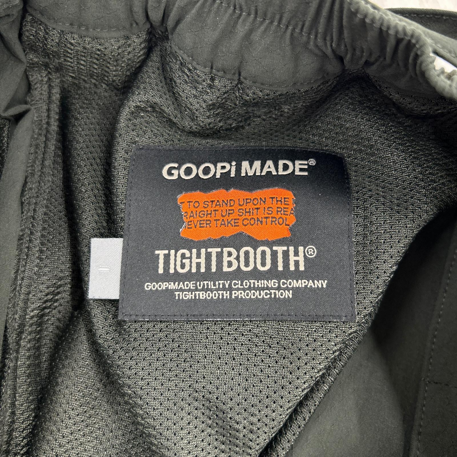 パンツ ×GOOPiMADE Strap Baggy Slacks 1 緑 グリーン