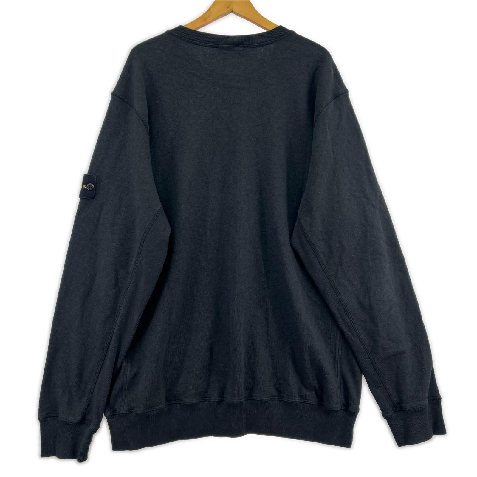 スウェット クルーネック スウェット ブラック XL ブラック