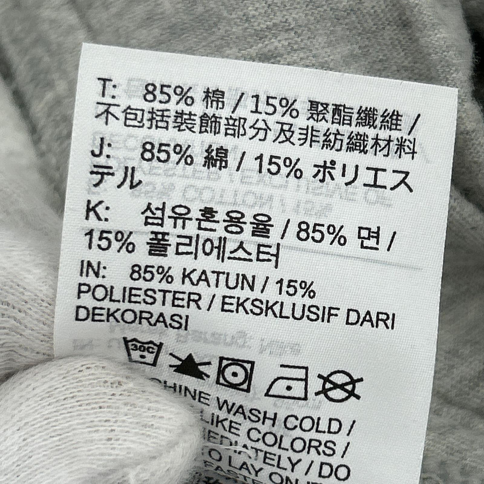 パンツ ×STUSSY WASHED FLEECE PANT グレー