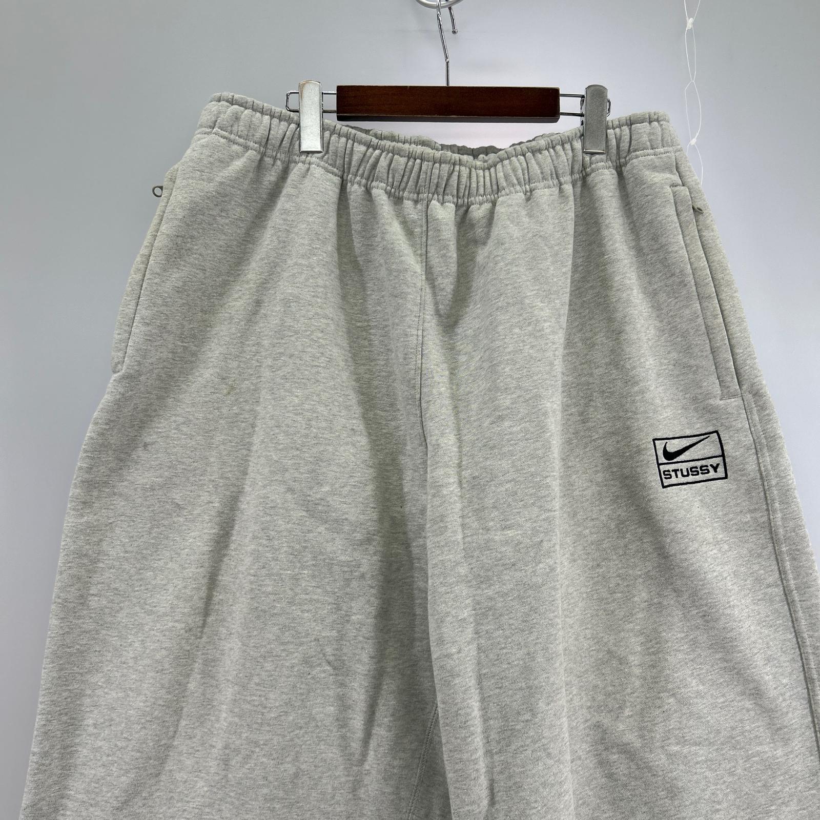 パンツ ×STUSSY WASHED FLEECE PANT グレー