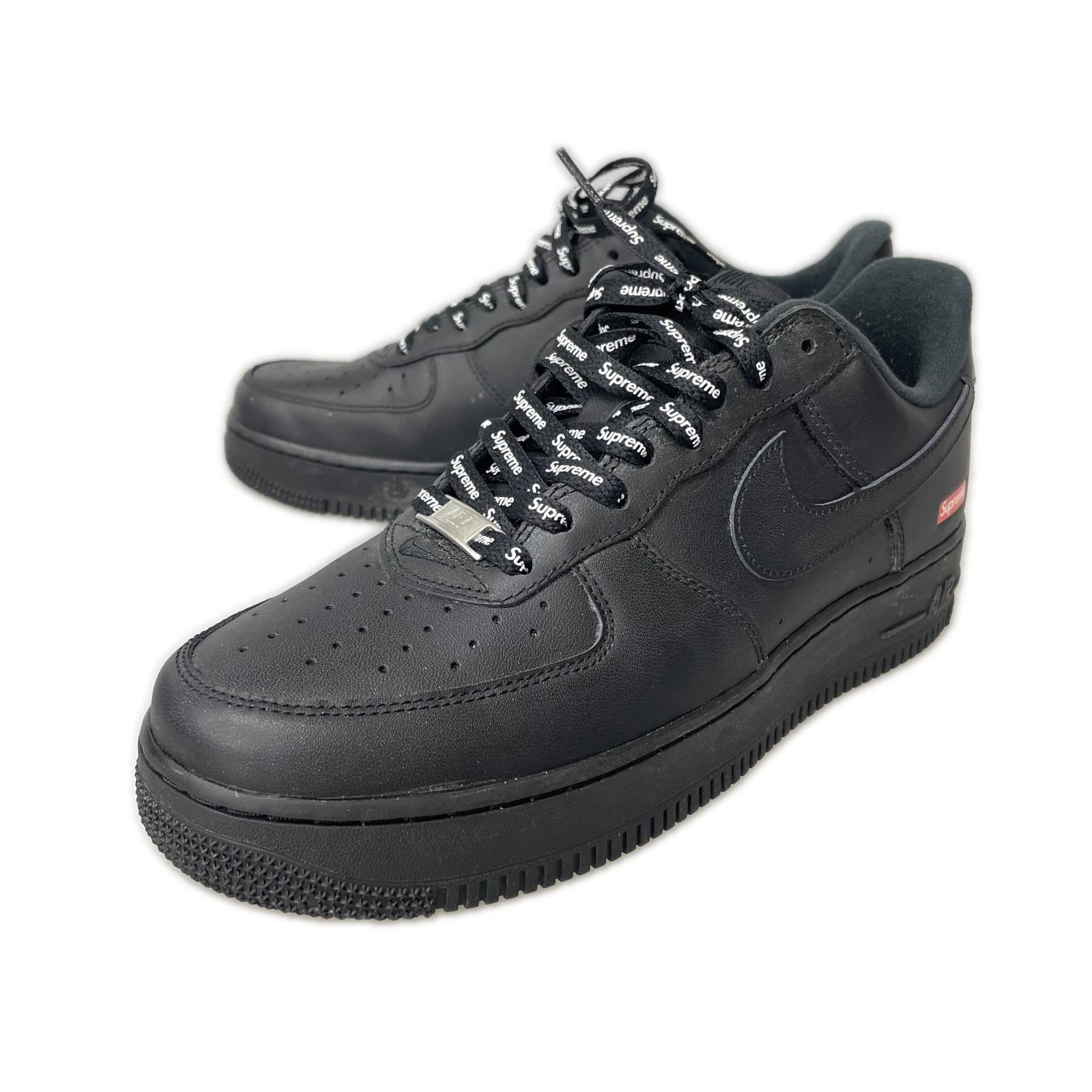 スニーカー ×SUPREME AF1 LOW 27.0cm 27cm (US9 UK8 1/2 EU44) ブラック