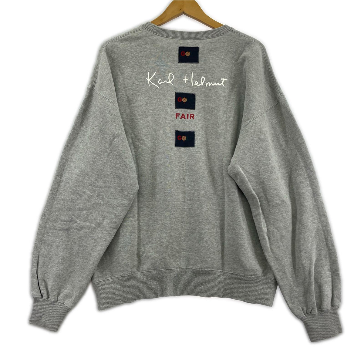 スウェット Karl helmut スウェット グレー M グレー