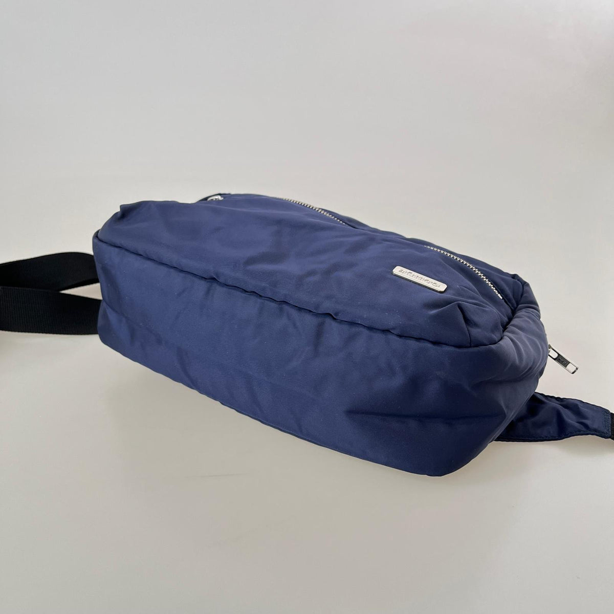 ショルダーバッグ atmos/Nylon Twill Waist Bag BLACK ネイビー