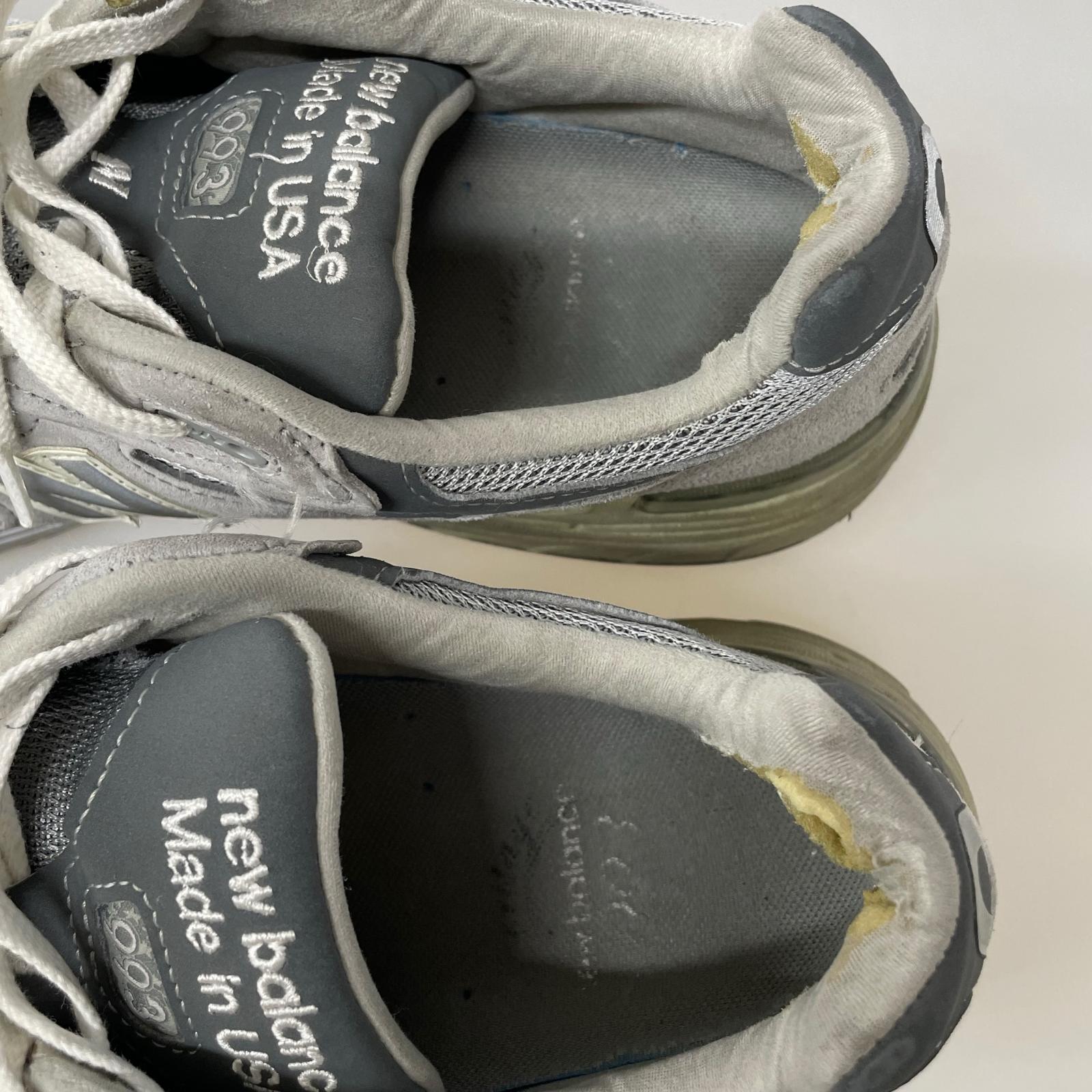 スニーカー USA製 MR993GL (28.5) グレー 28.5cm (US10 1/2 UK10 EU47) グレー