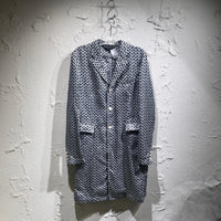 その他アウター HOMME PLUS 12SS 鎖柄ステンカラーコート
