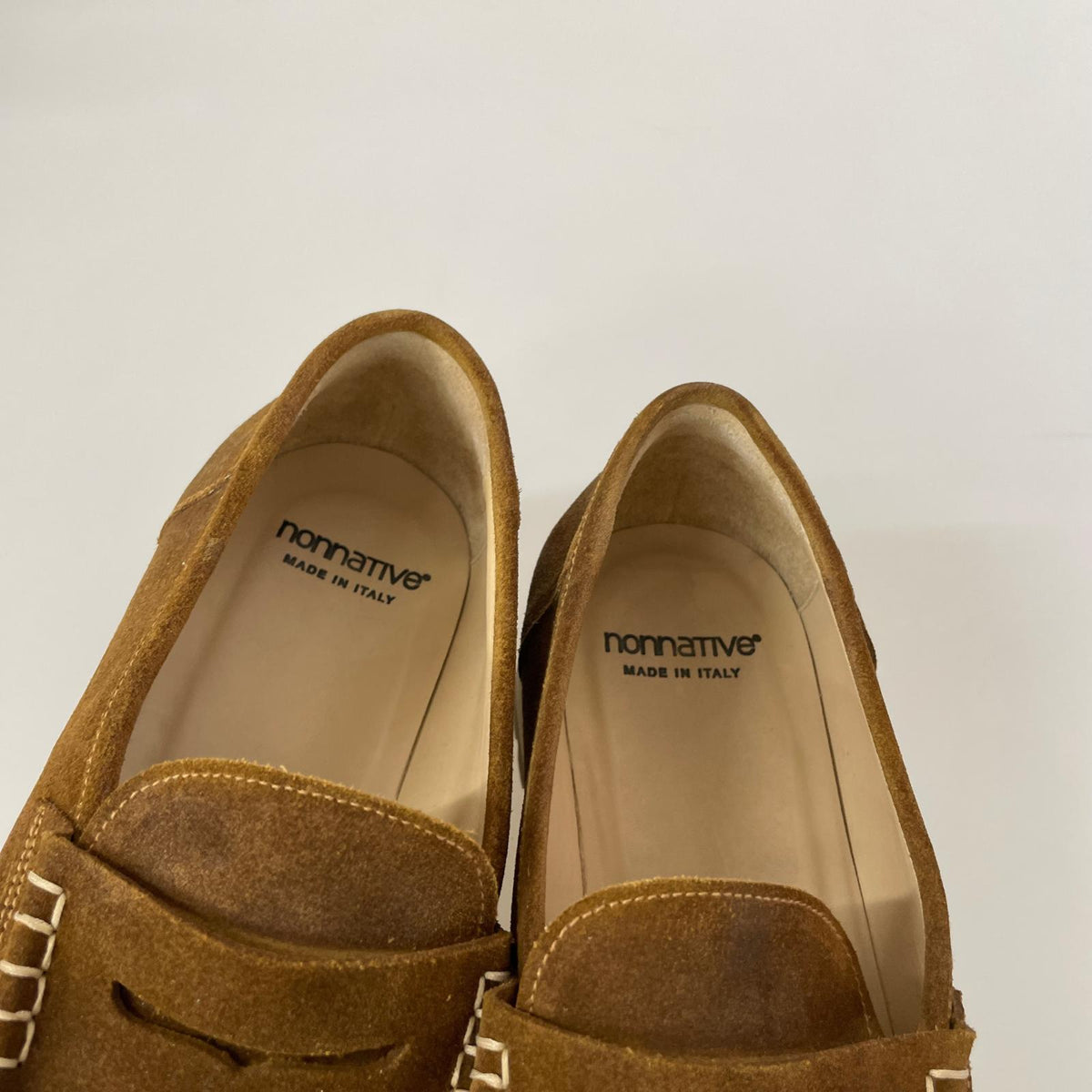 シューズ nonnative スウェードローファー ブラウン ブラウン
