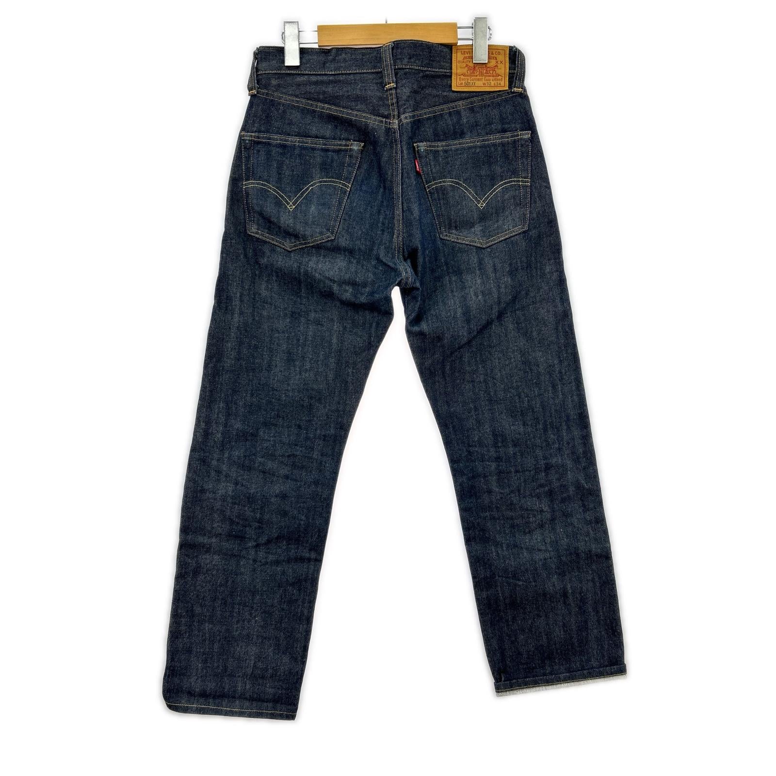 デニムパンツ 501XX 1947年復刻モデル 濃紺 W32 32 ブルー