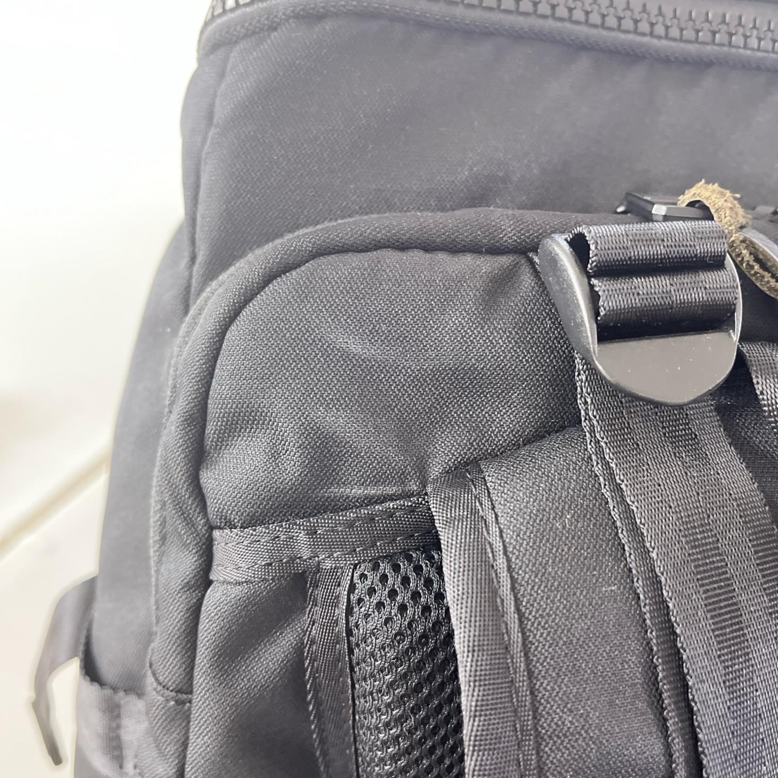 リュック・デイパック AS2OV CORDURA DOBBY 305D ROUND ZIP 黒 ブラック