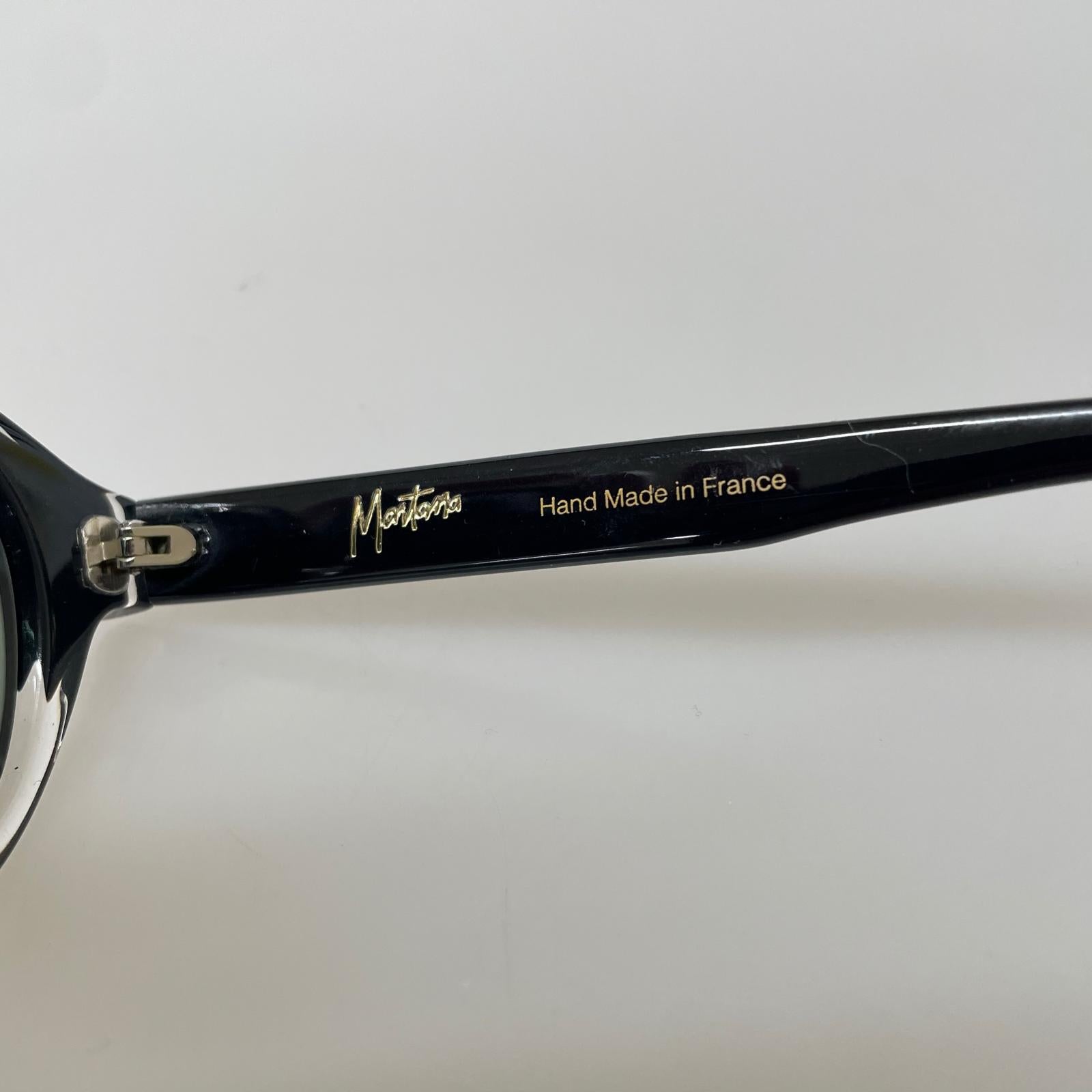 その他アクセサリー Claude Montana 度入り M612 2トーン サングラス ブラック