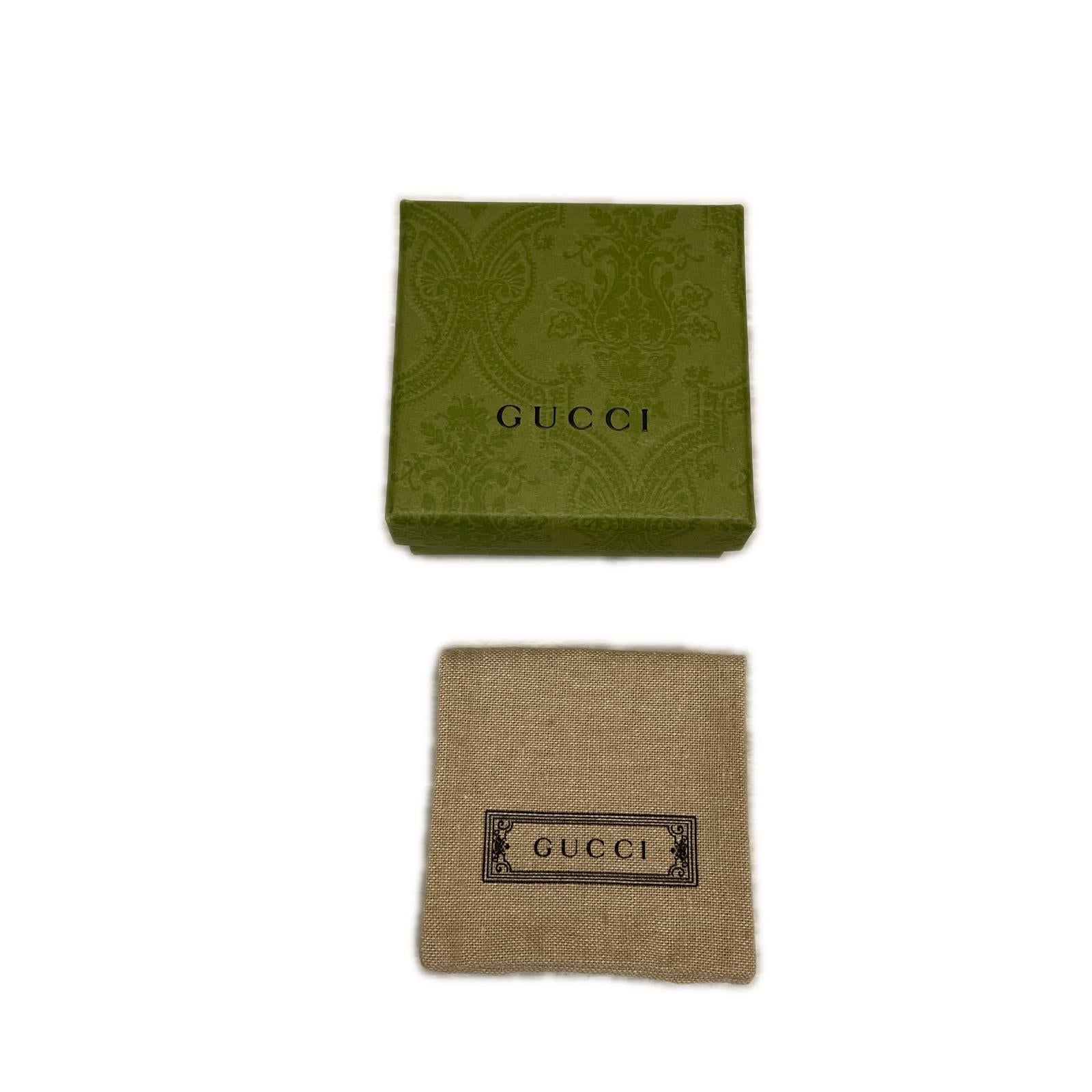 GUCCI スクエアG キューブ シルバーネックレス