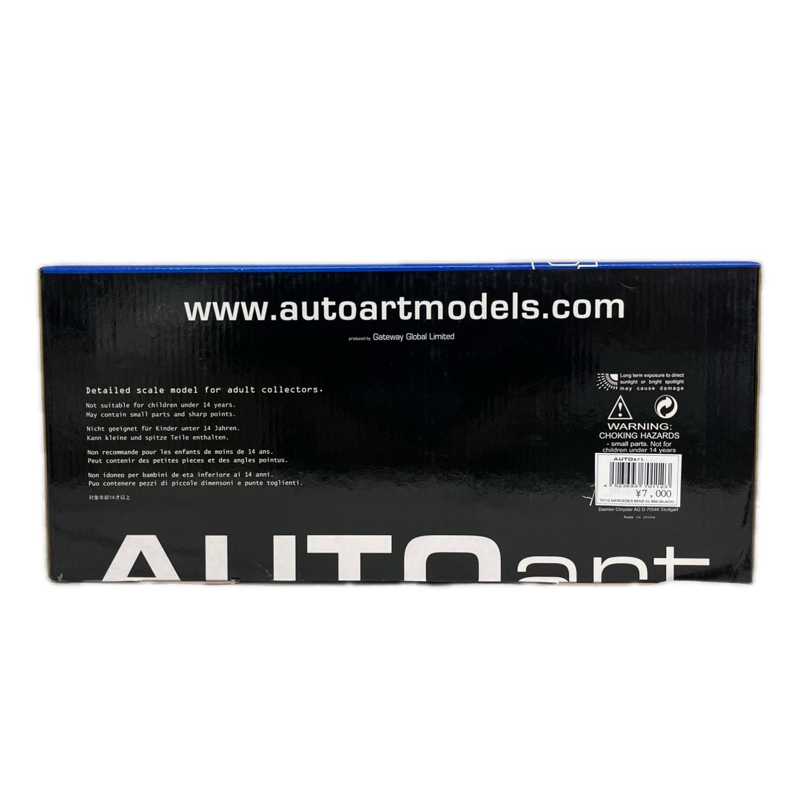 AUTOart メルセデスベンツ CL600 AUTOart スケールカー