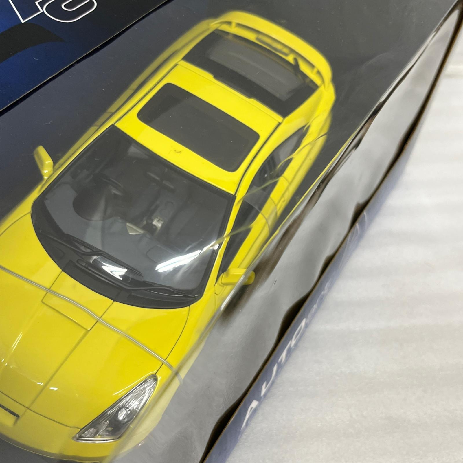 AUTOart トヨタ セリカ GT-S 黄 スケールカー