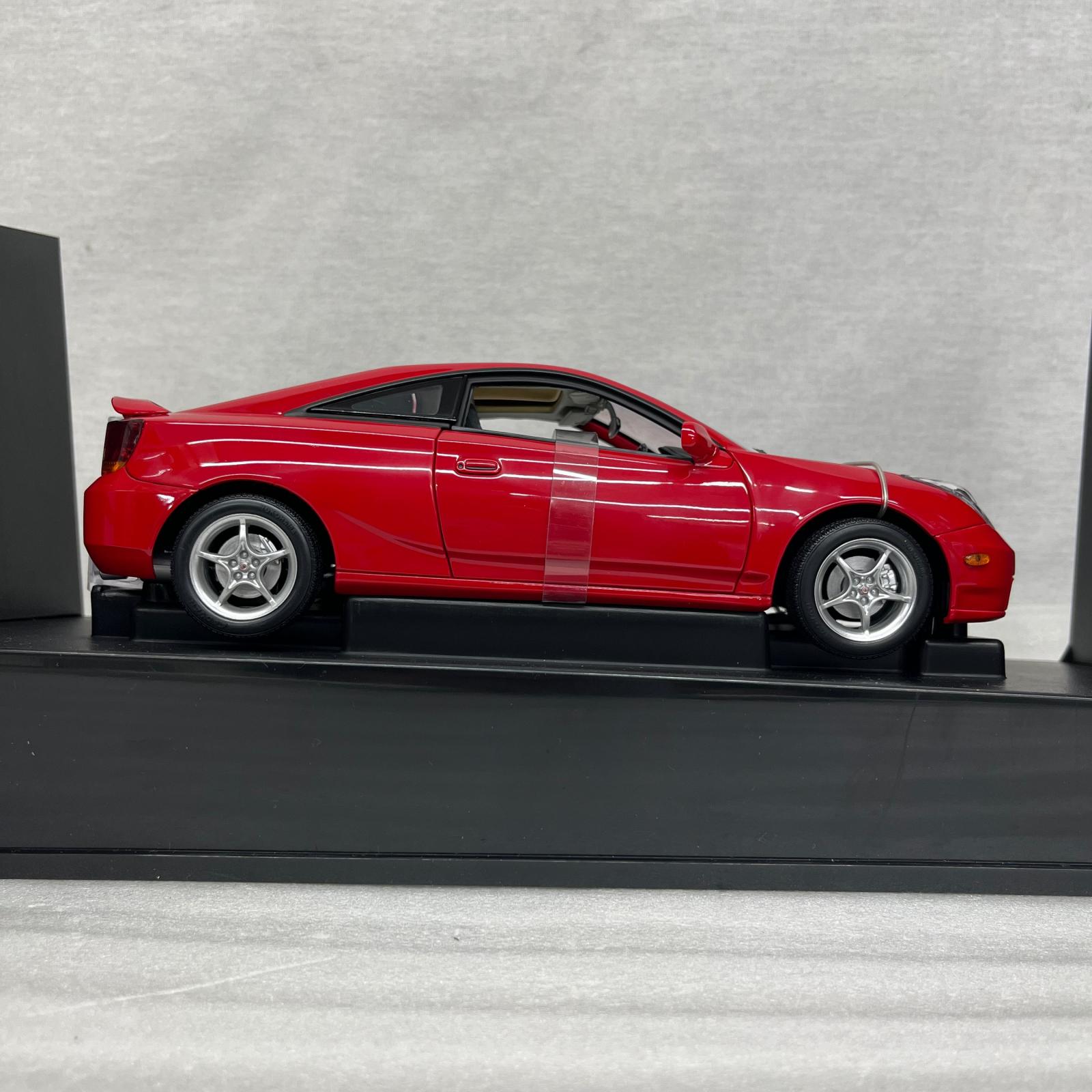 AUTOart トヨタ セリカ GT-S 赤 スケールカー