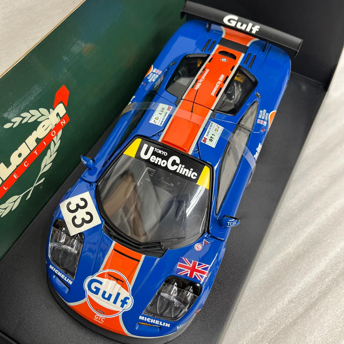 UT MODEL マクラーレン F1 GTR スケールカー