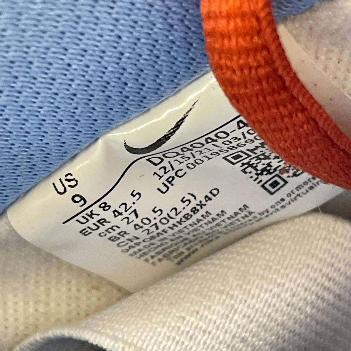 スニーカー DQ4040-400 SB DUNK LOW PREMIUM (27.0) 27cm (US9 UK8 1/2 EU44) ブルー