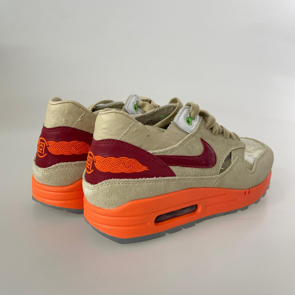 スニーカー ×CLOT Air Max 1 Kiss of Death (26.0) 26cm (US8 UK7 1/2 EU42) ベージュ