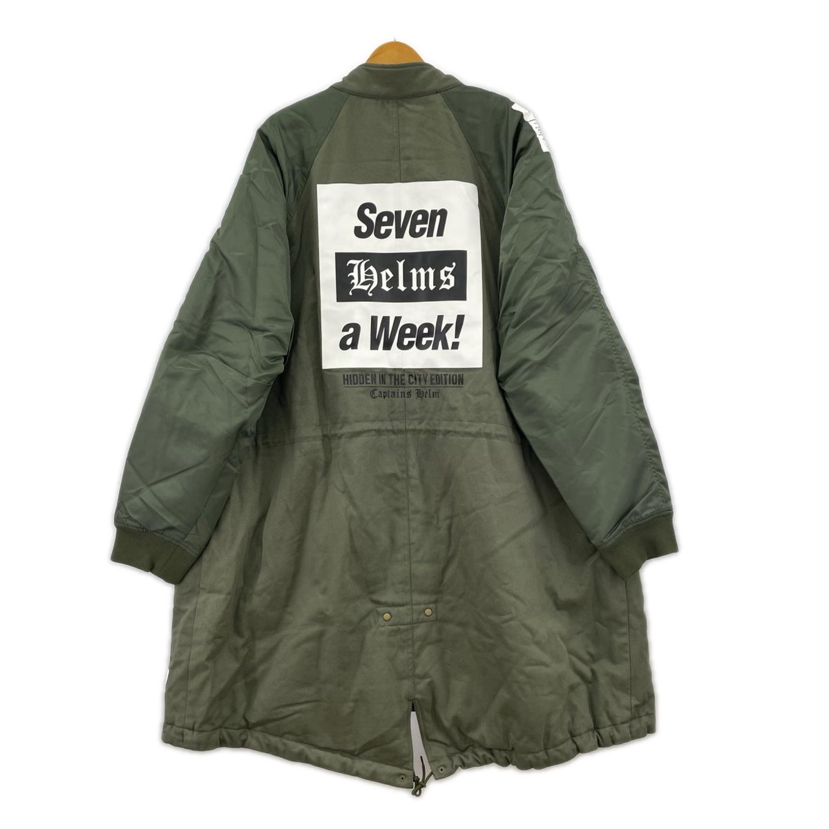 ジャケット SEVEN A WEEK FISH TAIL MIL JKT カーキ カーキ