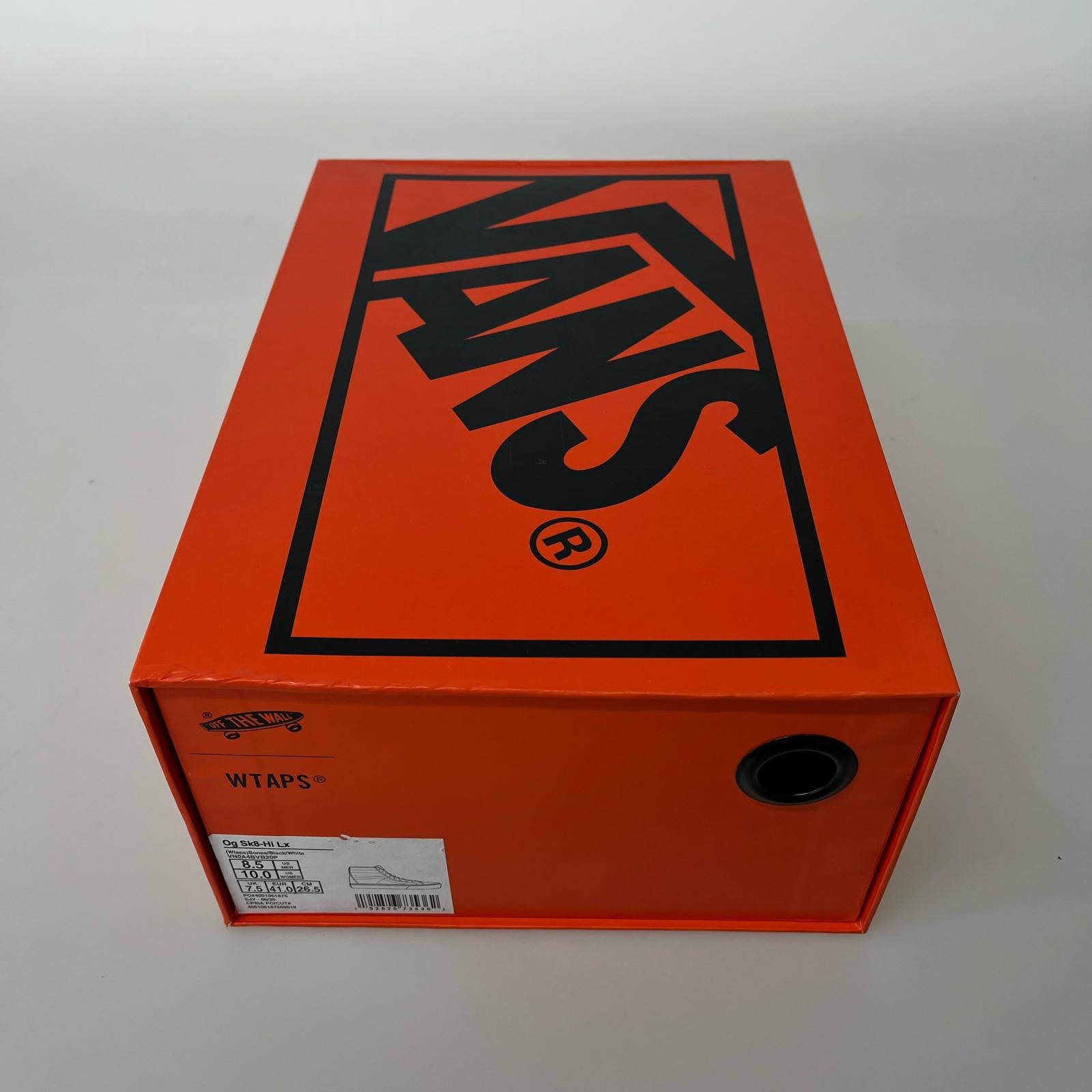 スニーカー x WTAPS Og Sk8-Hi Lx クロスボーン 26.5cm (US8 1/2 UK8 EU43) ブラック