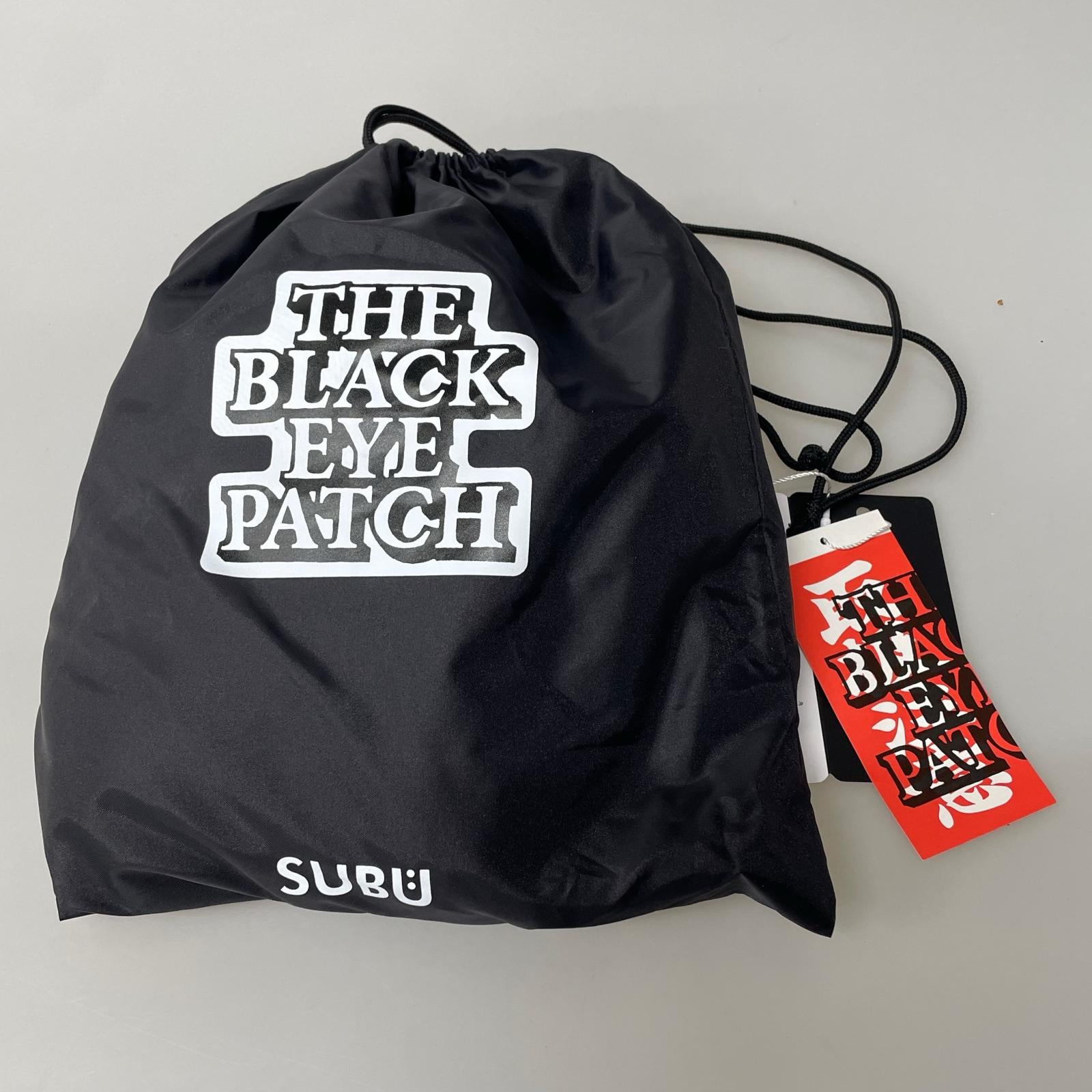 サンダル SUBU×The Black Eye Patch 刺繍サンダル 黒 ブラック