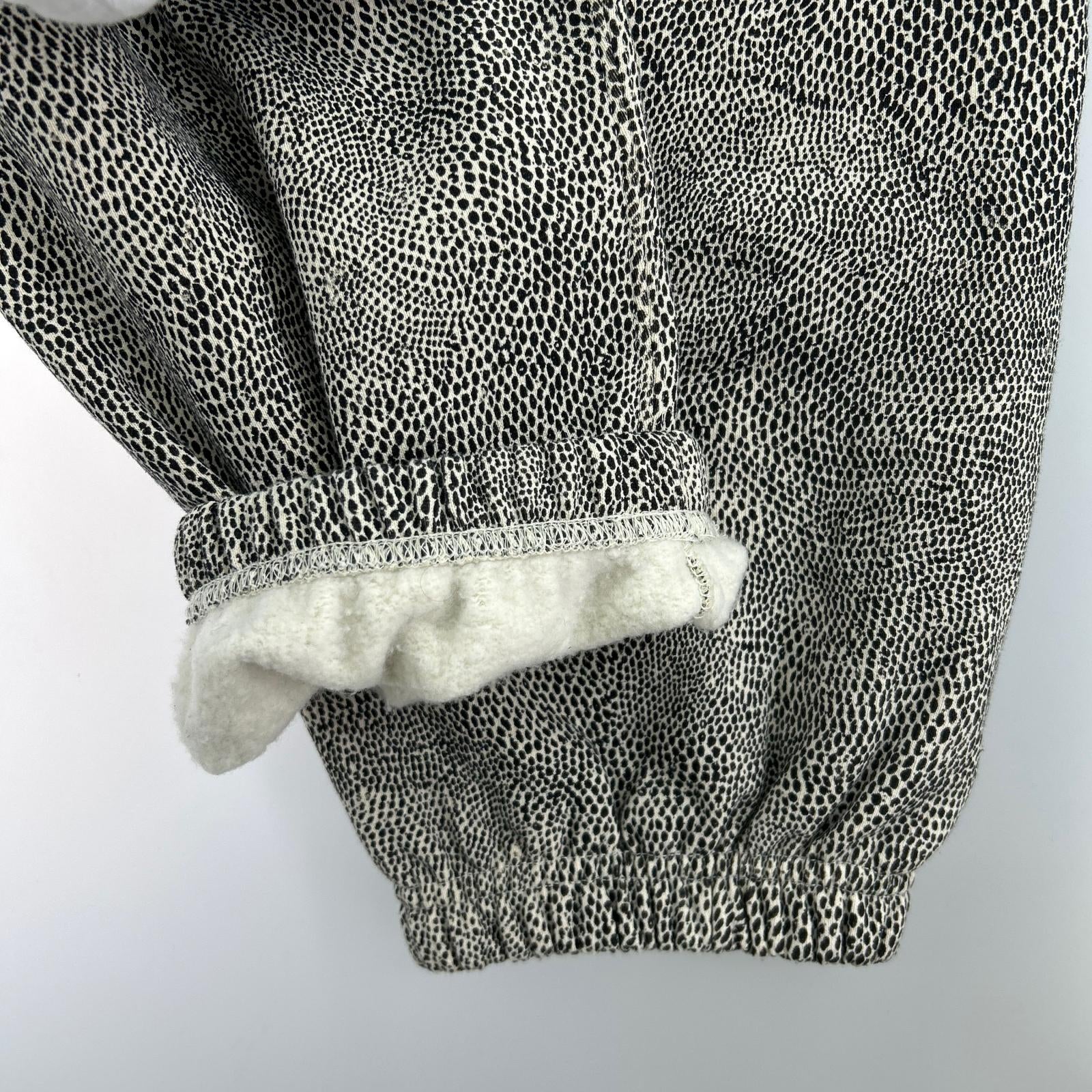 パンツ 25SS SMALL BOX SWEATPANT SNAKESKIN (M) M ブラック