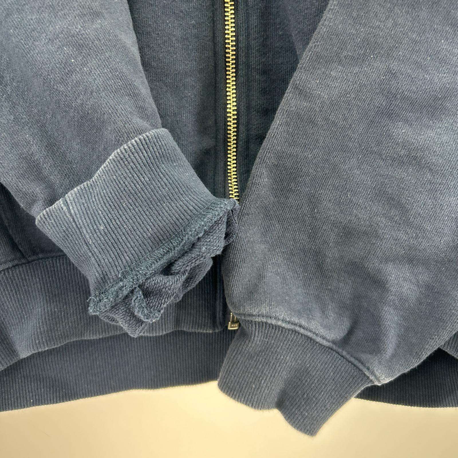 パーカー SLANTED OG ZIP HOODED SWEATSHIRT ネイビー M ネイビー