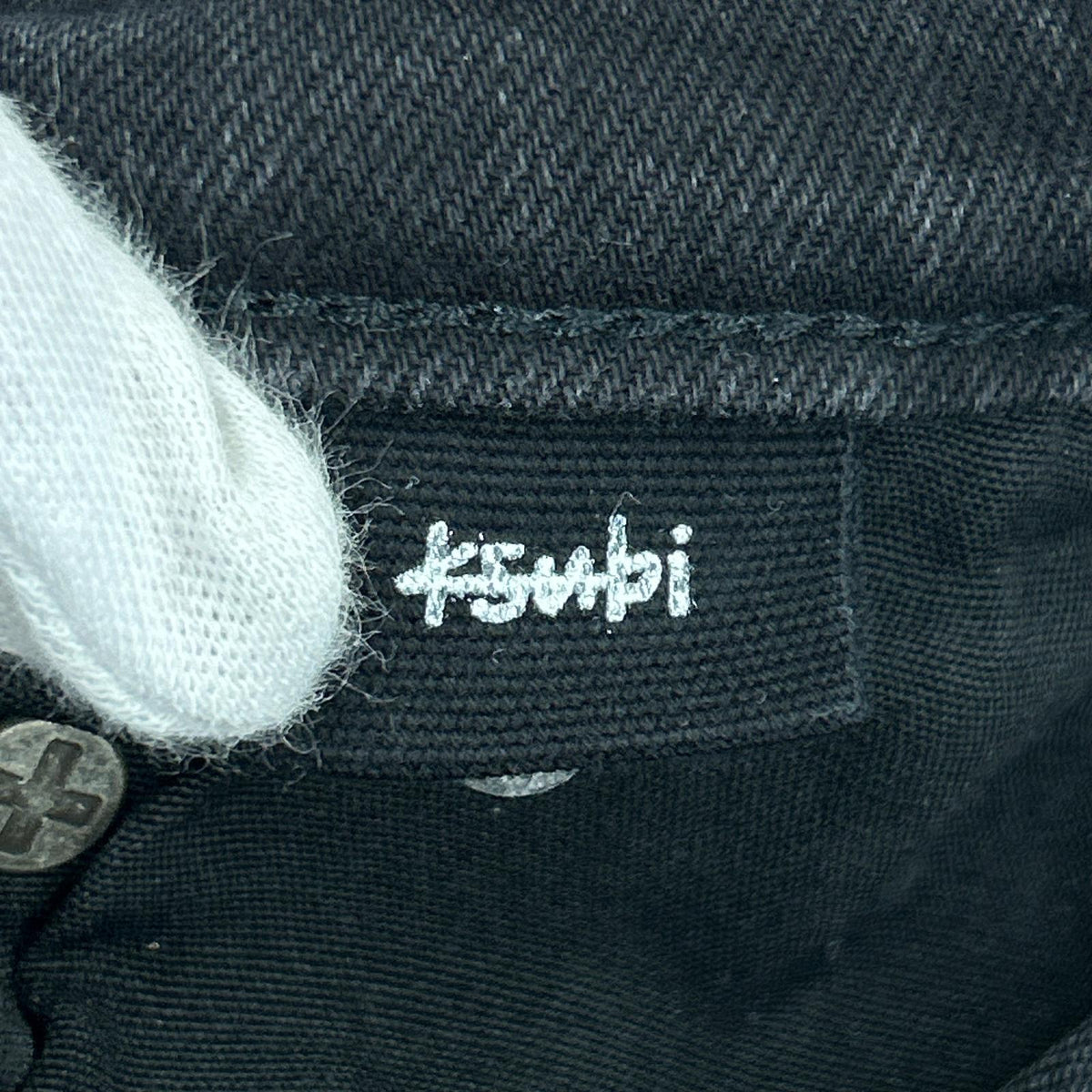 デニムパンツ ダメージ加工 スキニーデニム 32 ブラック