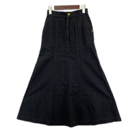 ロングスカート 22AW Trapeze Denim Skirt (1) 1 ブラック