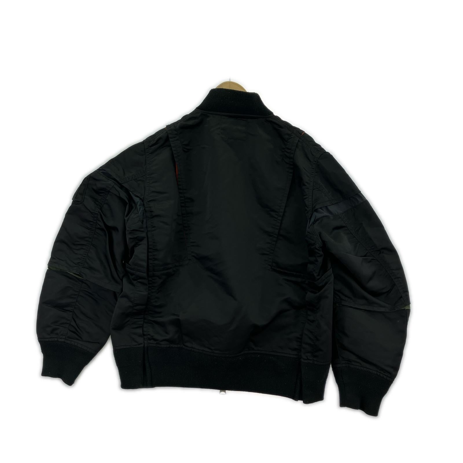 ジャケット 21AW Nylon Twill Blouson BLK 21-02581M 1 1 ブラック