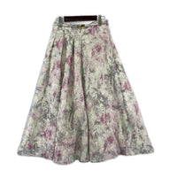ロングスカート CELFORD 25SS Belted Flower JQ Skirt 38 38 マルチカラー