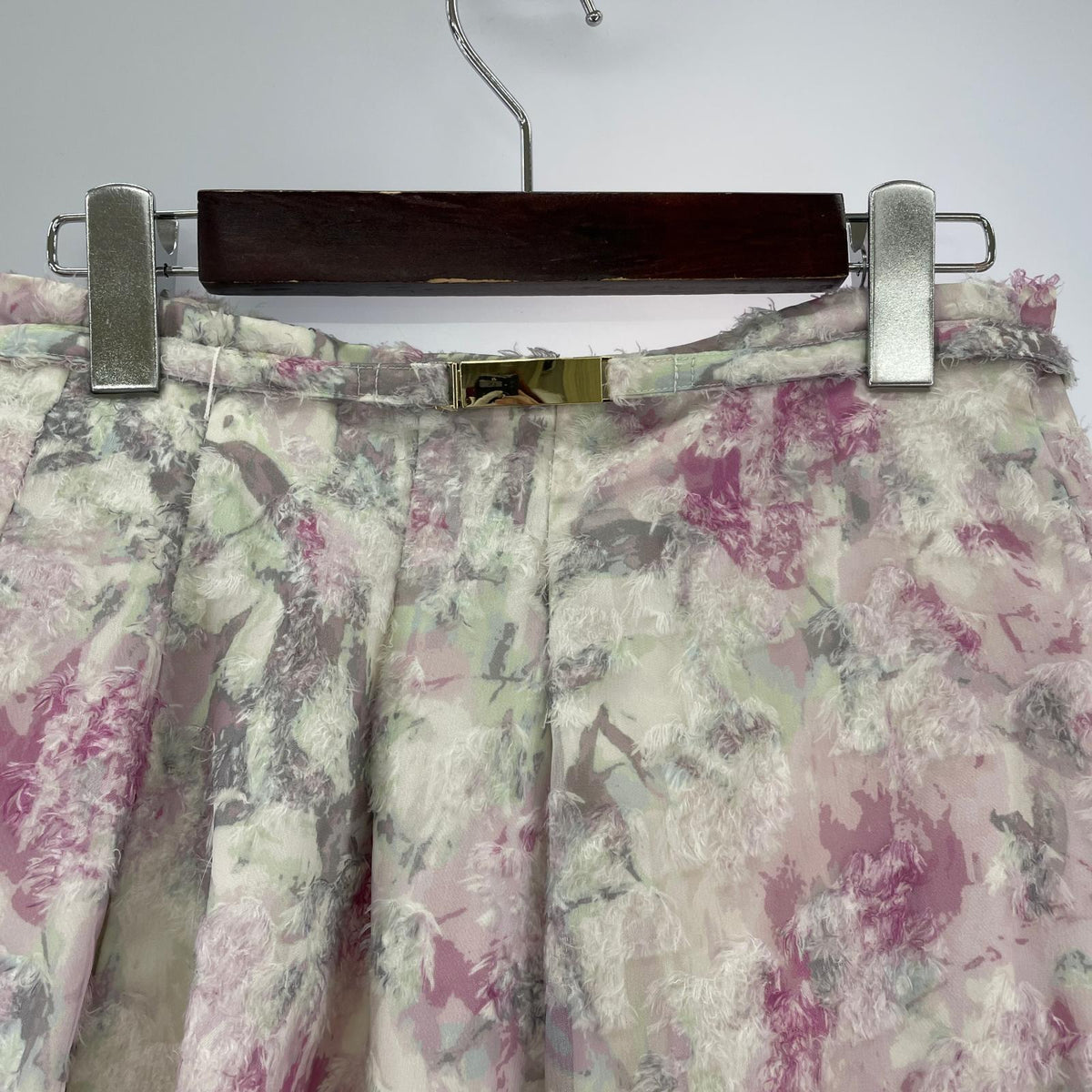 ロングスカート CELFORD 25SS Belted Flower JQ Skirt 38 38 マルチカラー