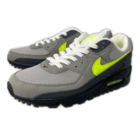スニーカー NIKE AIR MAX 90 BLACK/NEON YELLOW 26㎝ 26cm (US8 UK7 1/2 EU42) グレー