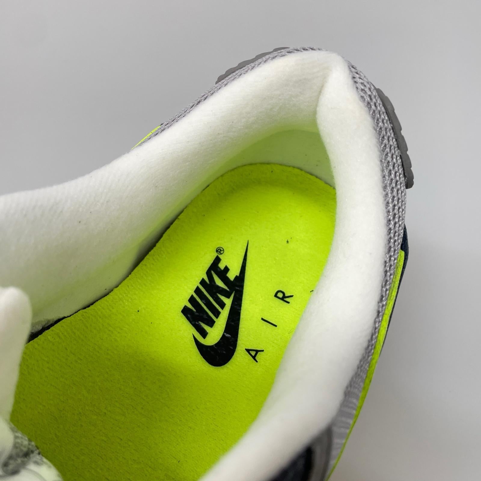 スニーカー NIKE AIR MAX 90 BLACK/NEON YELLOW 26㎝ 26cm (US8 UK7 1/2 EU42) グレー