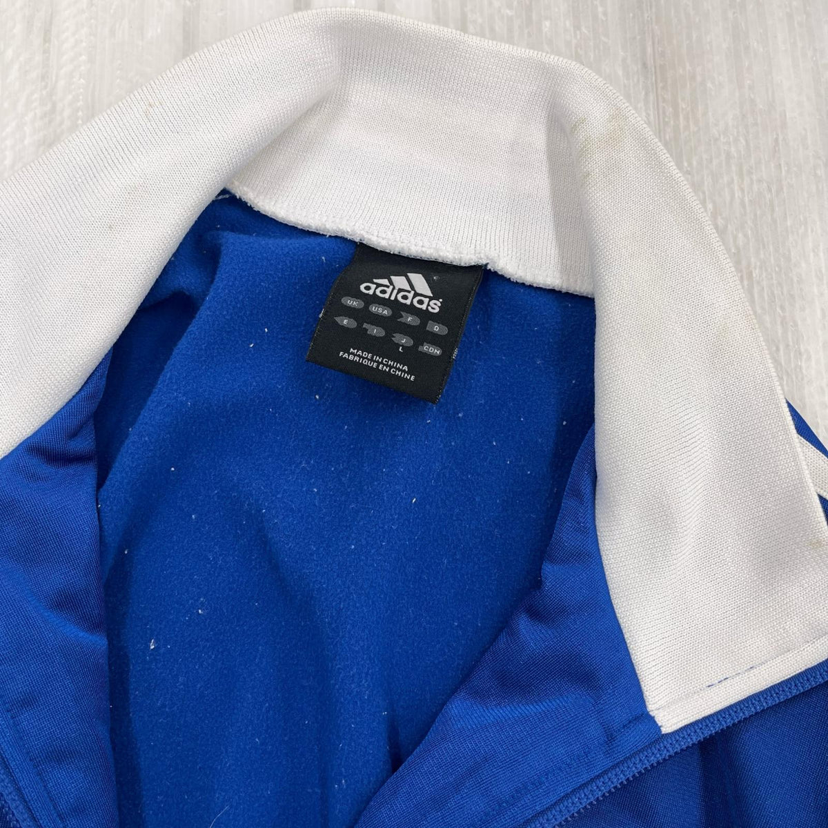 その他アウター adidas トラックジャケット チェルシー ブルー L