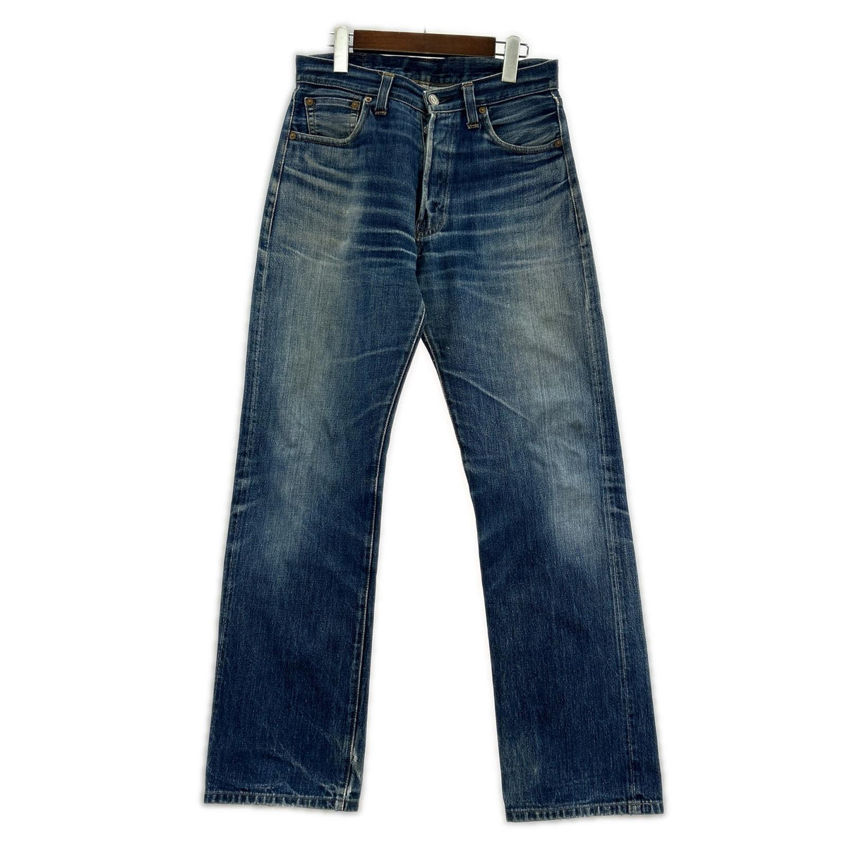 デニムパンツ 00s USA製 バレンシア 501XX W31 L36 31 ネイビー