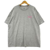 半袖Tシャツ upperfieldone and his friend プリントTee XXL グレー グレー